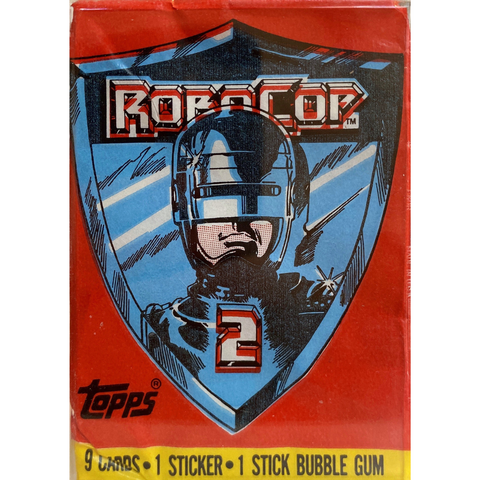 Robocop 2 Trading Card Set and Stickers