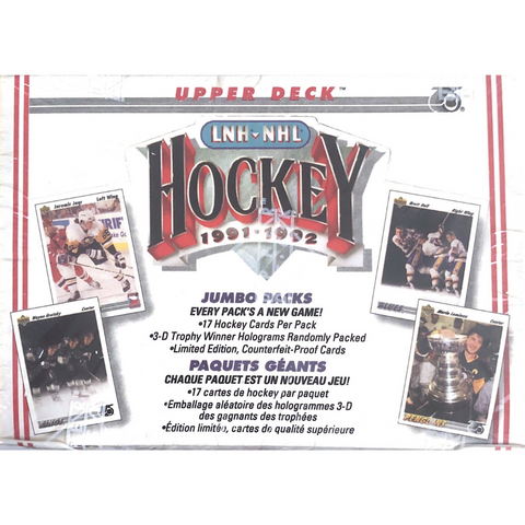 1991-92 Upper Deck Hockey Cards