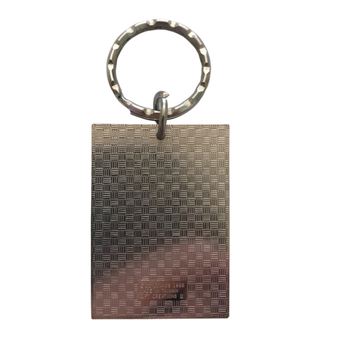 LOUIS VUITTON Damier Cube Valet Key Holder KEYCHAIN ring key chain