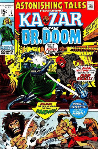 Astonishing Tales (1970) #5