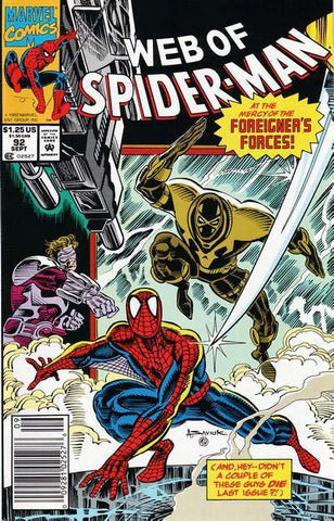 Web of Spider-Man (1985) #92