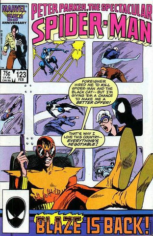 Peter Parker: The Spectacular Spider-Man (1976) #123