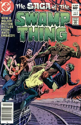 The Saga of The Swamp Thing (1982) #3