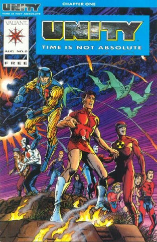 Unity (1992) #0 (Blue Cover)