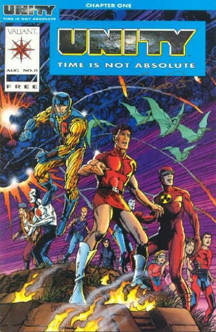 Unity (1992) #0 (Blue Cover)