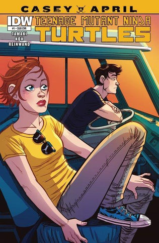 Teenage Mutant Ninja Turtles: Casey and April (2015) #1 (Variant Cover)