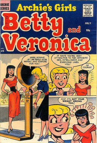 Archie's Girls Betty and Veronica (1950) #25
